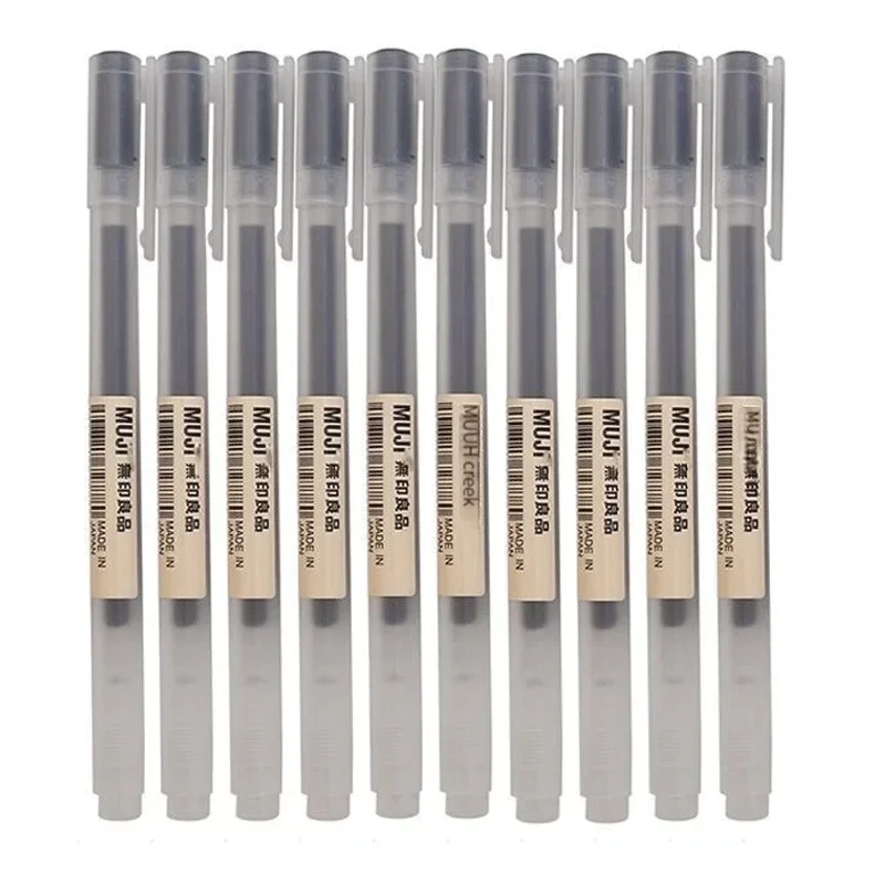 6/8 шт./компл. гелевая ручка M – обзор и цена Muji Stationery Gel Pen