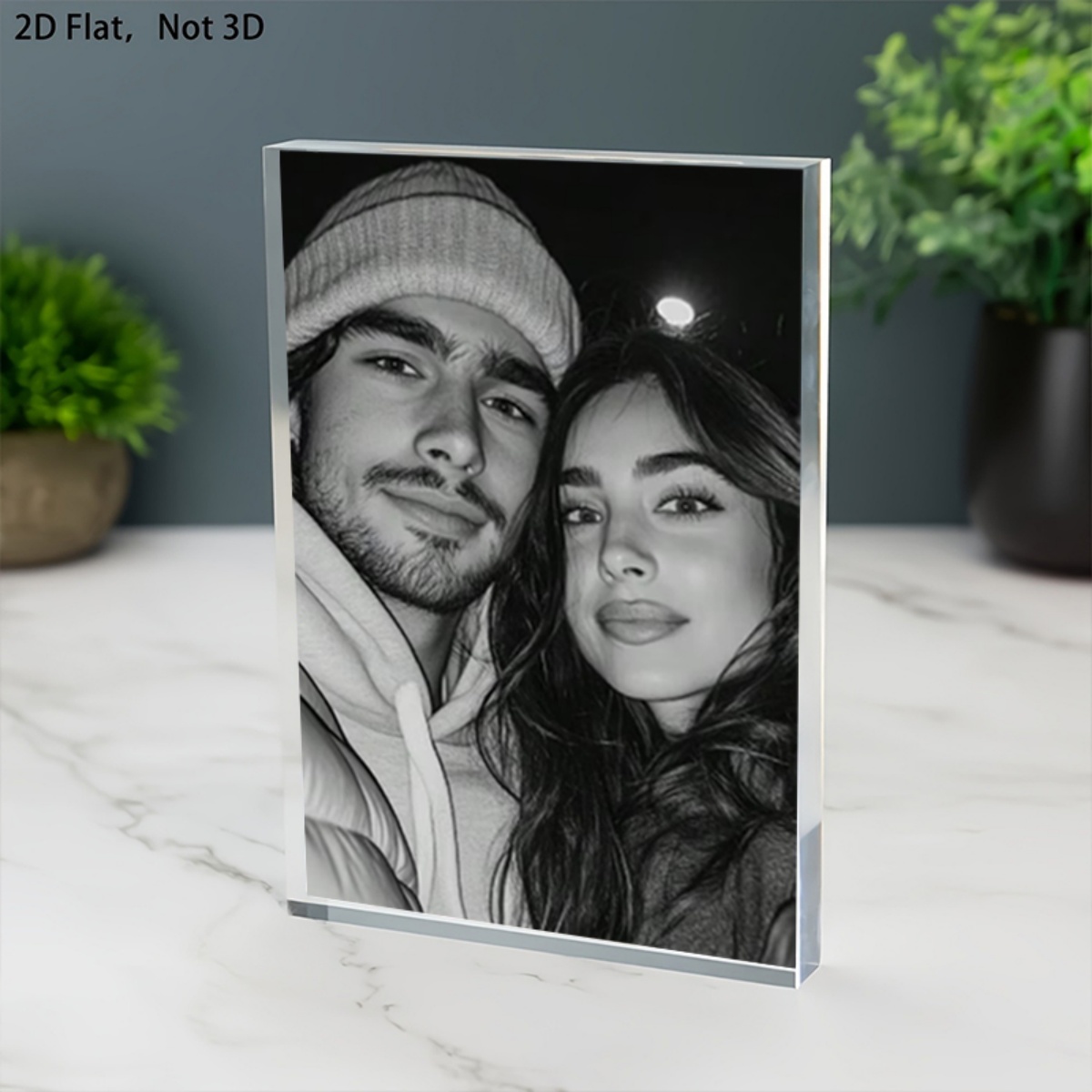 Настраиваемое акриловое украше – обзор и цена Photo Acrylic Block